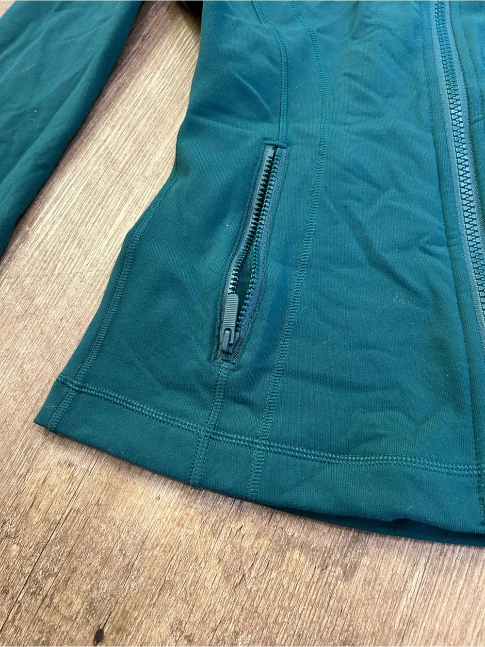 lululemon athletica Green Full-Zip Define Jacket